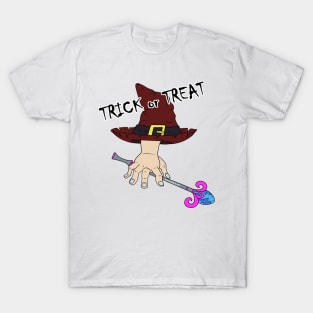 Enchanted Halloween hat trick or treat white T-Shirt